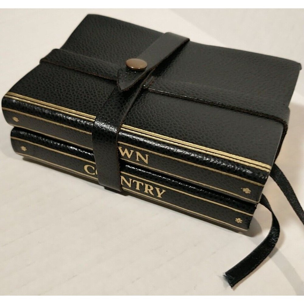 New Vintage Mini Saks Fifth Avenue Town Country Address Books (B1)